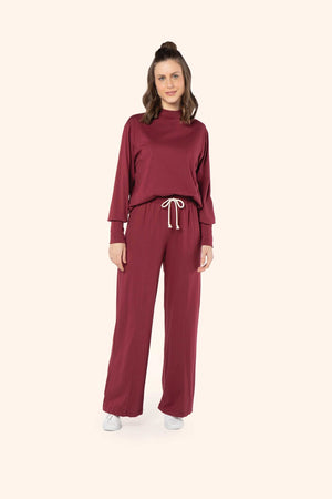 Conjunto Pantalona em Moletinho Flanelado - Lua Encantada