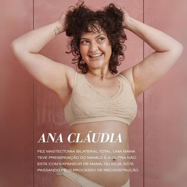 Sutiã Esperança - Pós-Mastectomia e Pós-cirúrgico - Hope