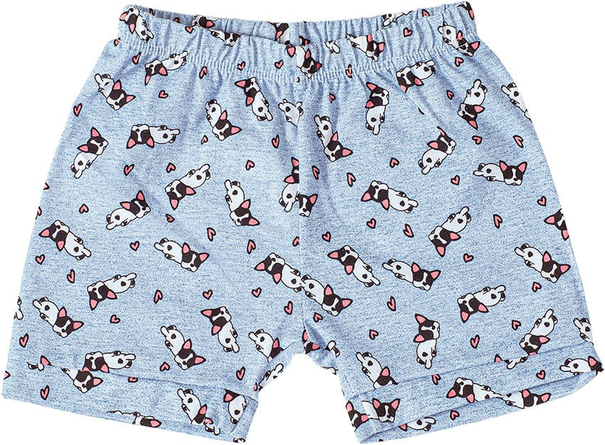 Body Bebê com Shortinho Bulldog - Lua Encantada