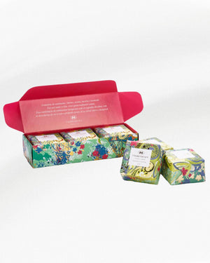 Estojo de Sabonetes Flores Brancas (4 unidades - 115g) - Madressenza