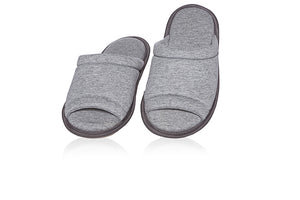 Chinelo de Quarto Aberto Masculino em Algodão - Lua Encantada