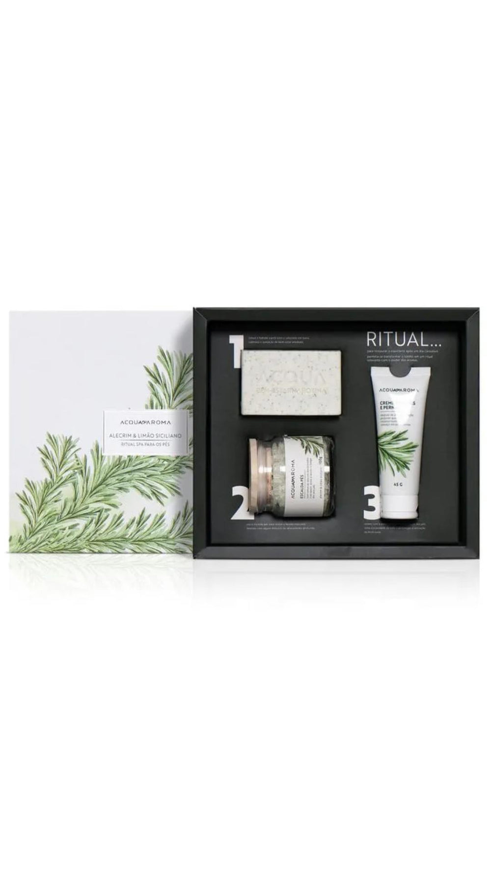 Ritual de SPA para Pés Alecrim & Limão Siciliano - Acqua Aroma