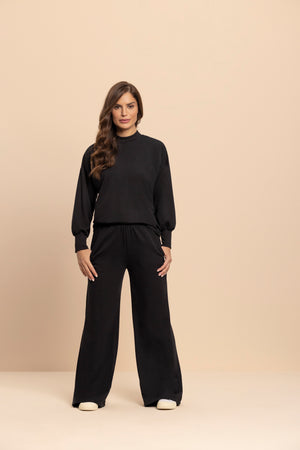 Conjunto Pantalona Essenciais em Moletinho Flanelado - Lua Encantada