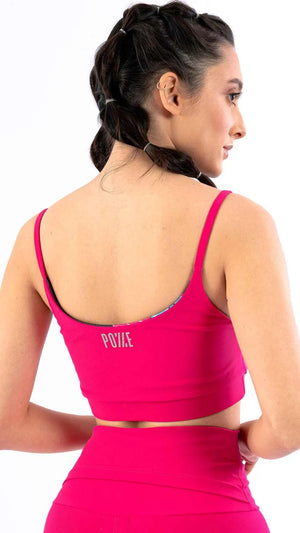 Top Dupla Face Liso Rosa Anoitecer - Pozze