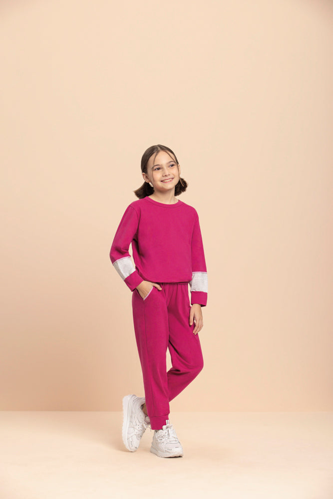 Conjunto Manga Longa Infantil L. E Family em Moletinho - Lua Encantada