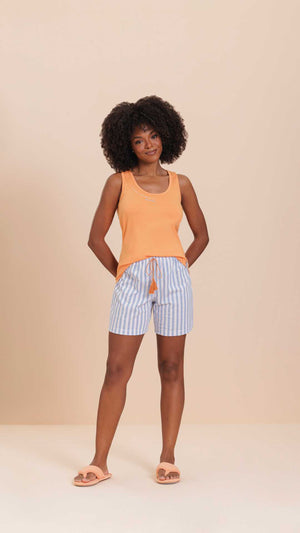 Bermudoll Regata Bonita em Algodão - Lua Encantada