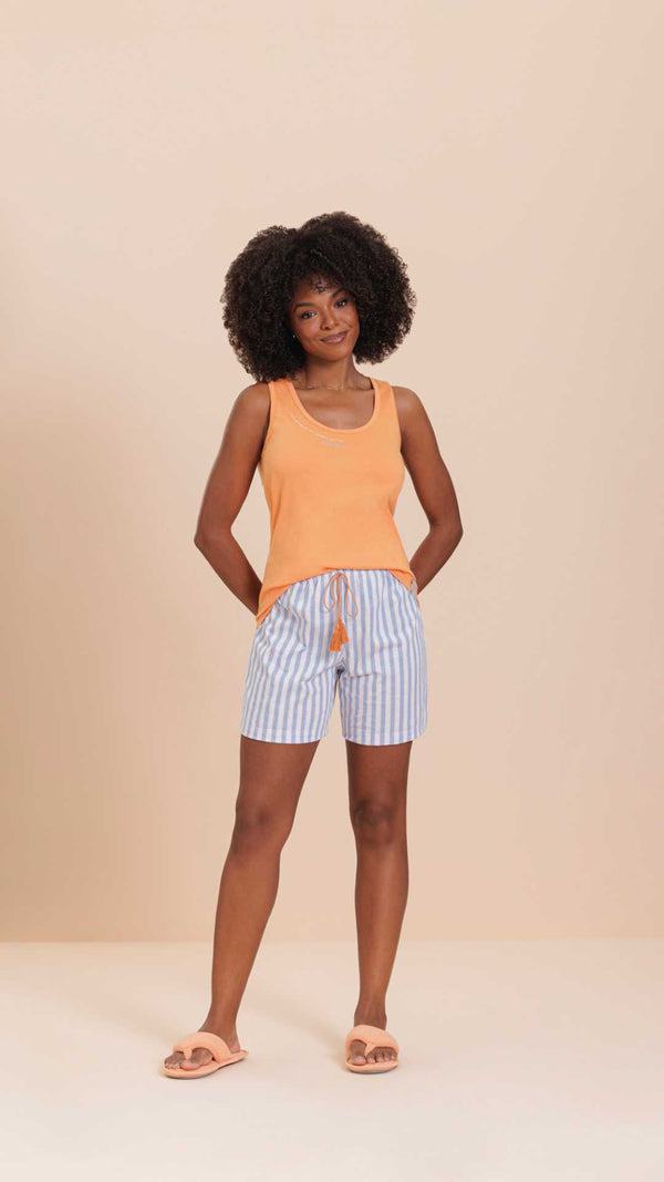 Bermudoll Regata Bonita em Algodão - Lua Encantada