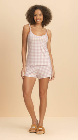 Short Doll Alça Estelar em Peach Sublime - Lua Encantada