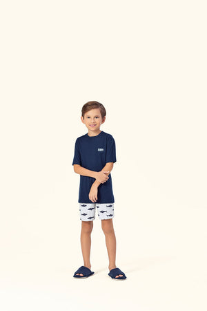Pijama Infantil Shark - Lua Encantada