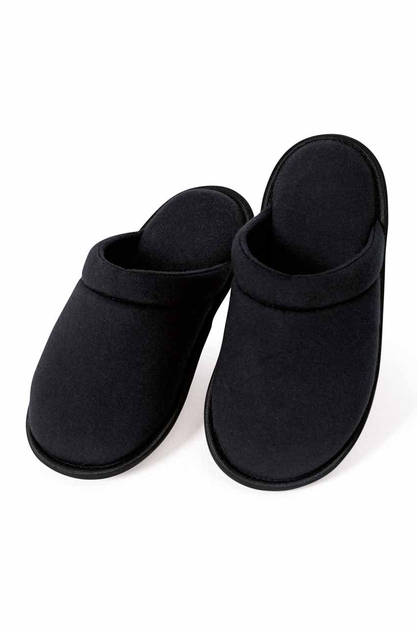 Chinelo de Quarto Fechado Masculino em Algodão - Lua Encantada - M - Cinza