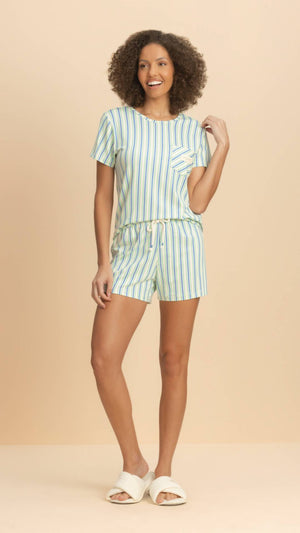 Short Doll Manga Curta Refúgio em Viscose - Lua Encantada