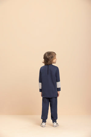 Pijama Manga Longa Masculino Infantil L.E Family em Algodão - Lua Encantada