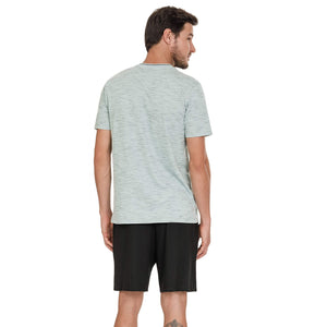 Pijama Masculino Manga Curta Lucca em Algodão - Divina Noite