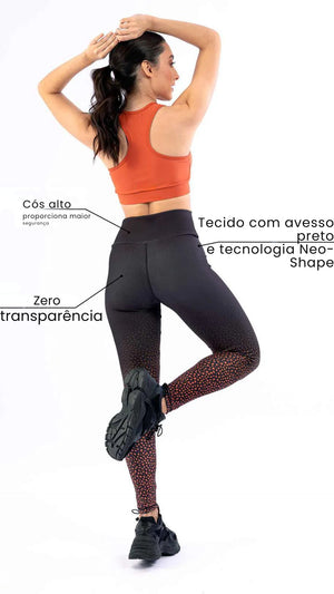 Legging Animal Print Anoitecer - Pozze