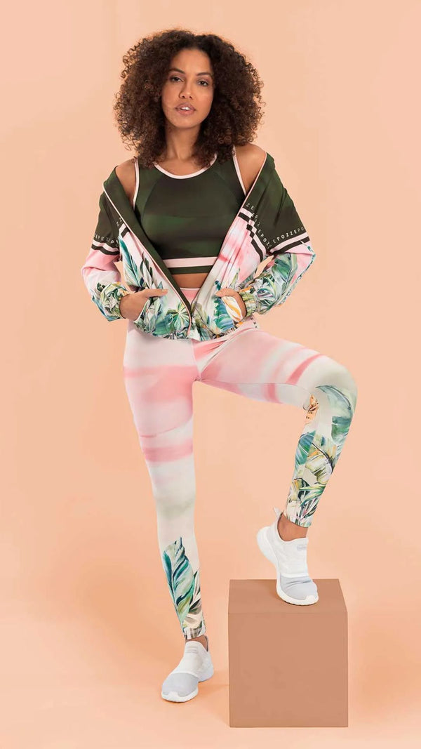 Top Longo Recorte Estampa Oasis - Pozze