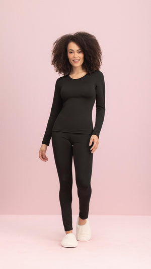 Blusa Térmica Feminina Essenciais em Ultramicro Thermo - Lua Encantada