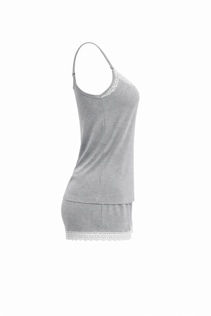 Short Doll Alça Clássico em Viscose - Lua Encantada