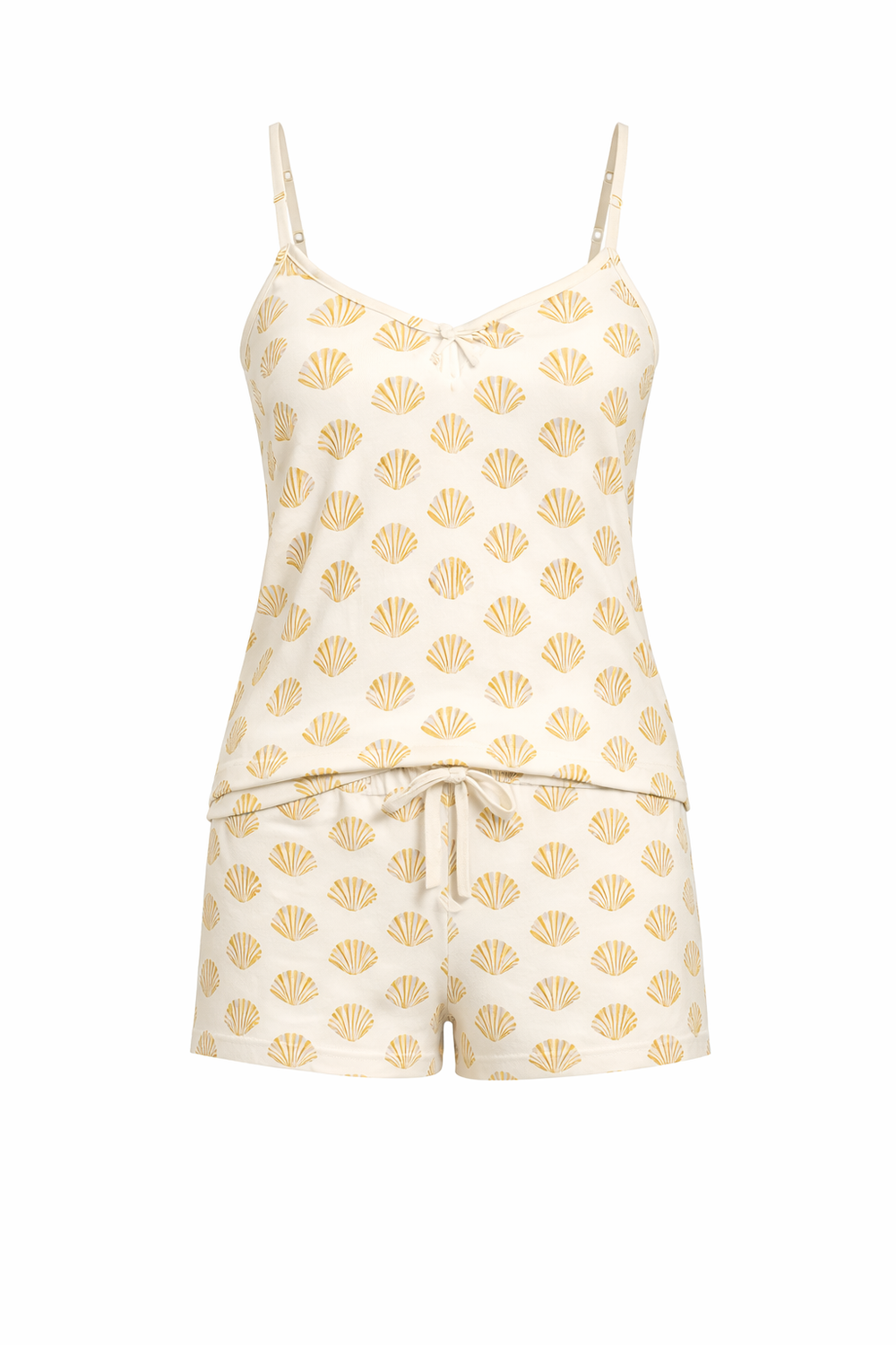 Short Doll Alça Conchas em Algodão - Lua Encantada