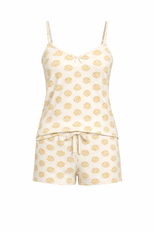 Short Doll Alça Conchas em Algodão - Lua Encantada