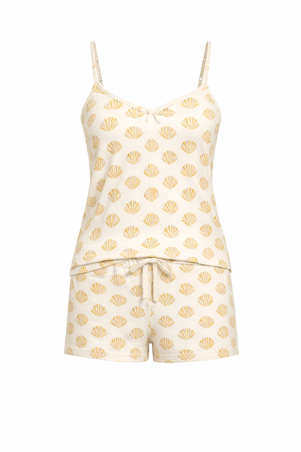 Short Doll Alça Conchas em Algodão - Lua Encantada