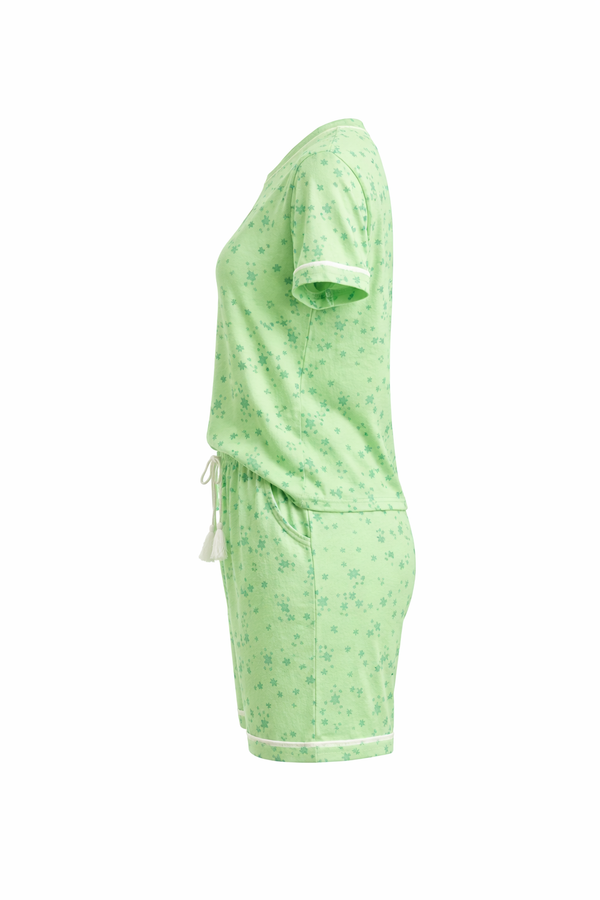 Short Doll Manga Curta Astral em Algodão - Lua Encantada