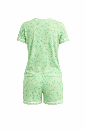 Short Doll Manga Curta Astral em Algodão - Lua Encantada