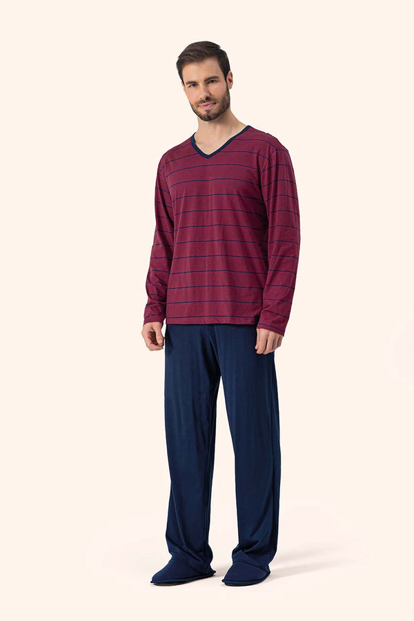 Pijama Masculino Manga Longa Futuro em Algodão - Lua Encantada