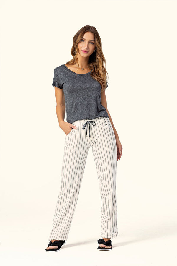 Pijama Manga Curta Essência - Lua Encantada