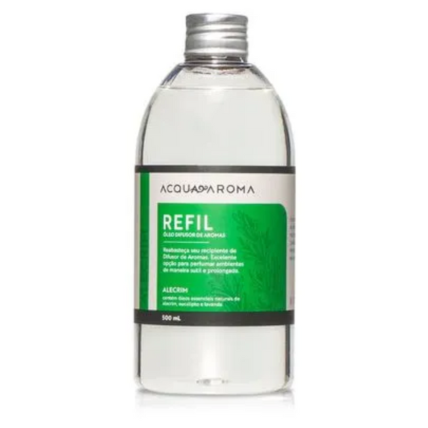 Refil Óleo Difusor de Varetas Dia a Dia 500ml - Acqua Aroma