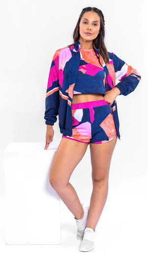 Cropped Estampa Acqua - Pozze