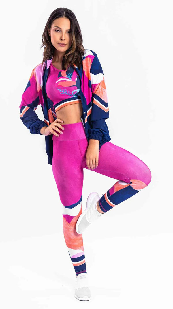 Top Longo Estampa Acqua - Pozze