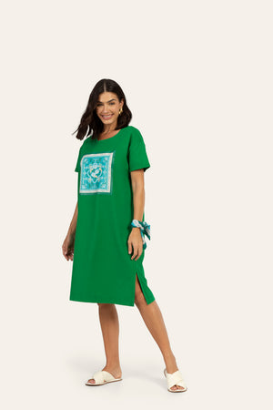 Camisetão Dress Lenço em Algodão - Lua Encantada