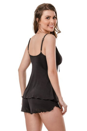 Baby Doll Alça Luna - Divina Noite