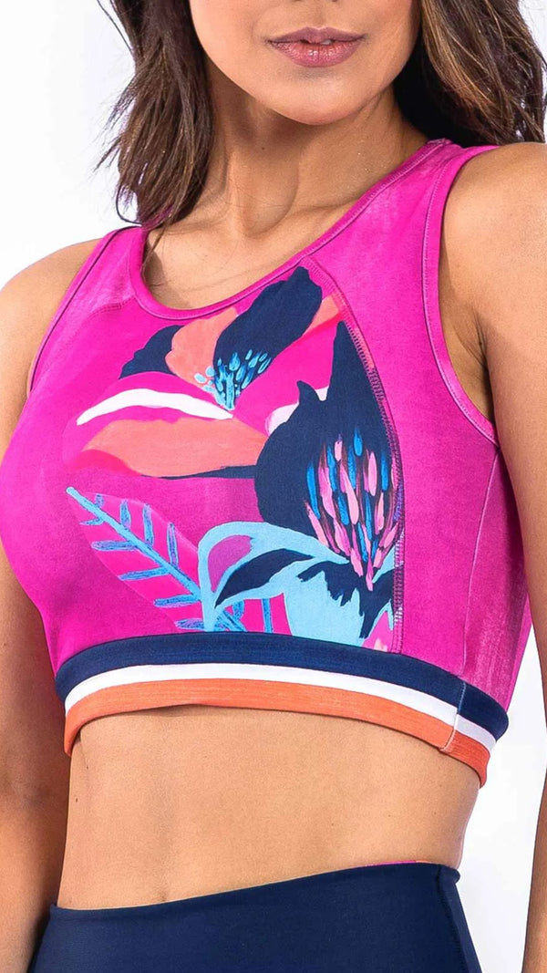 Top Longo Estampa Acqua - Pozze