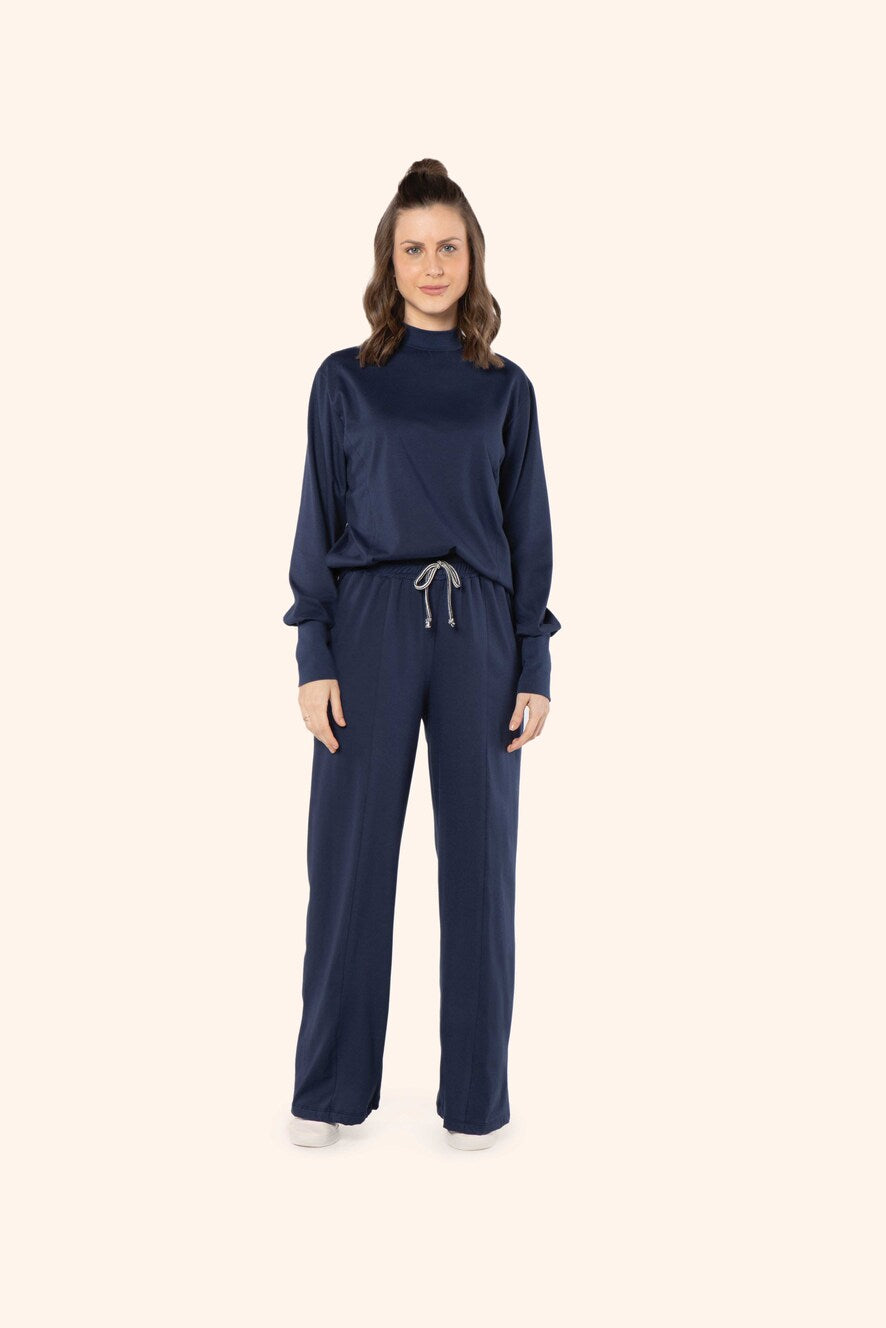 Conjunto Pantalona em Moletinho Flanelado - Lua Encantada