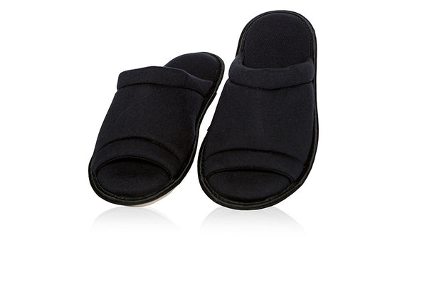 Chinelo de Quarto Aberto Masculino em Algodão - Lua Encantada