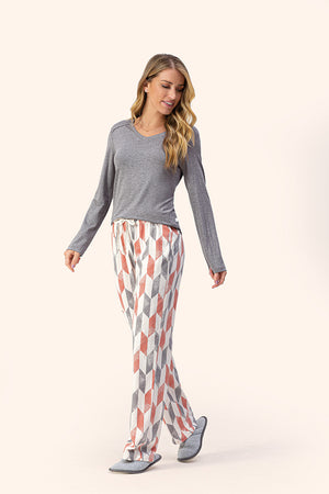 Pijama Manga Longa Renascer em Algodão  - Lua Encantada