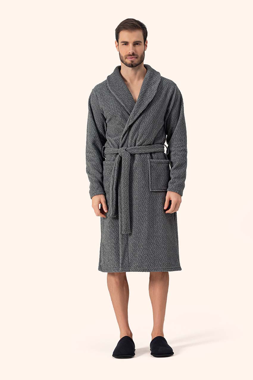 Robe Masculino em Microsoft Jacquard - Lua Encantada - G