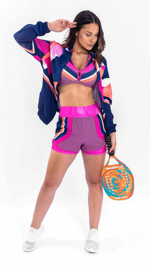 Jaqueta Corta Vento Estampa Acqua - Pozze