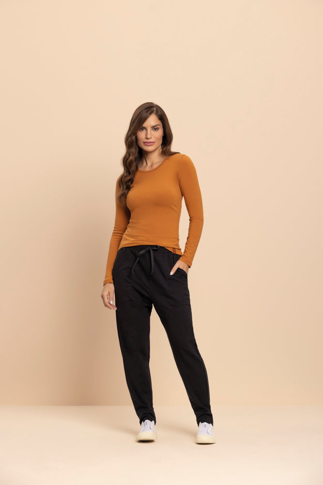 Blusa Manga Longa Avulsa em Cotton - Lua Encantada