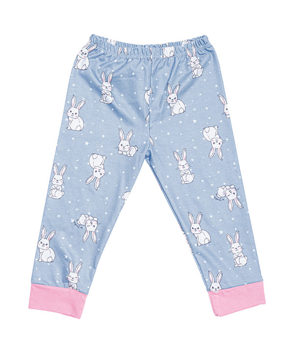 Body Bebê Bunny com Calça Feminino em Cotton - Lua Encantada