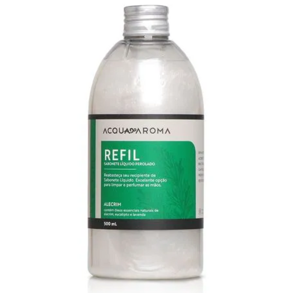 Refil Sabonete Líquido Dia a Dia 500ml Perolado - Acqua Aroma